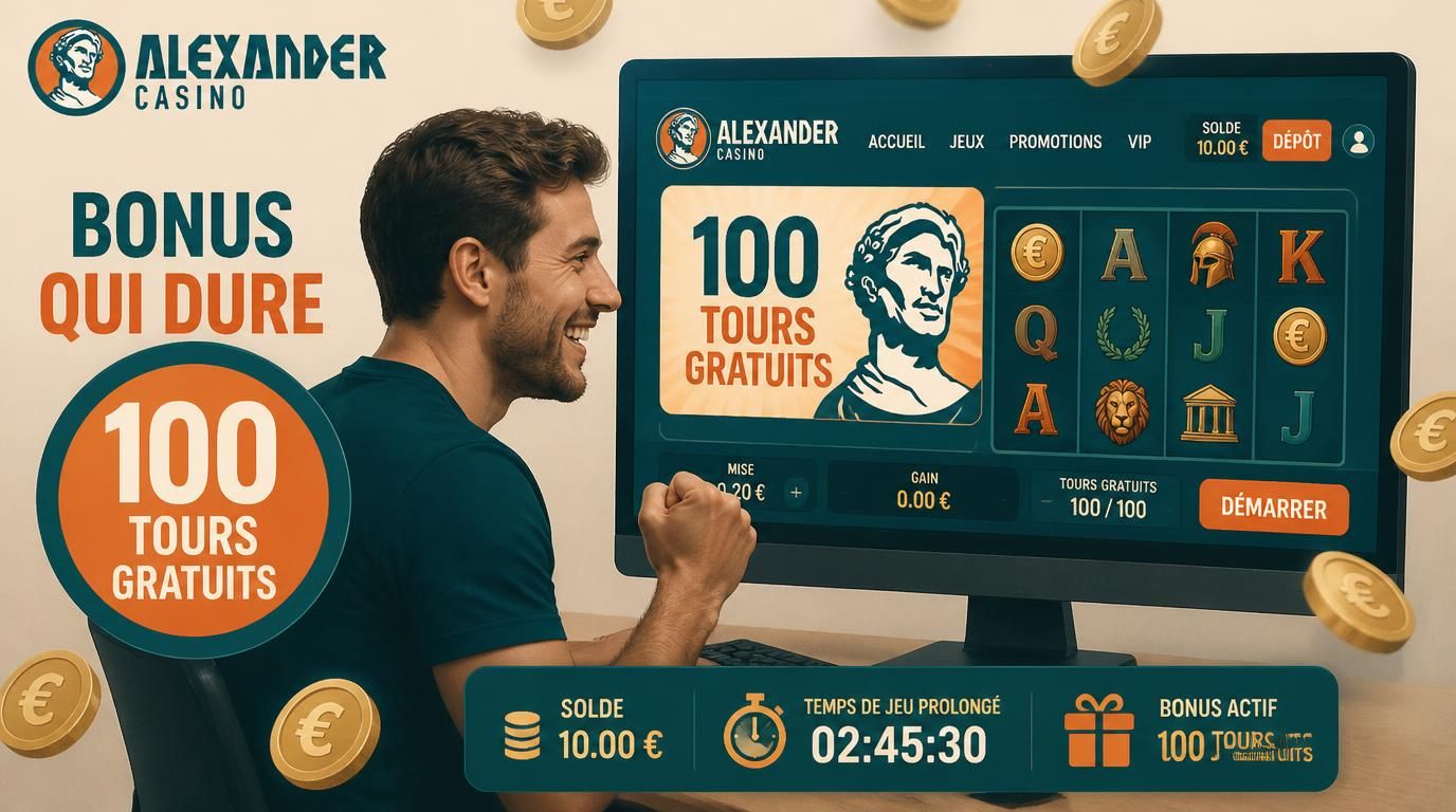 Un joueur avec petit budget utilisant des tours gratuits dans une interface casino française
